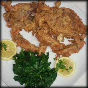 Our delicious soft shell crab